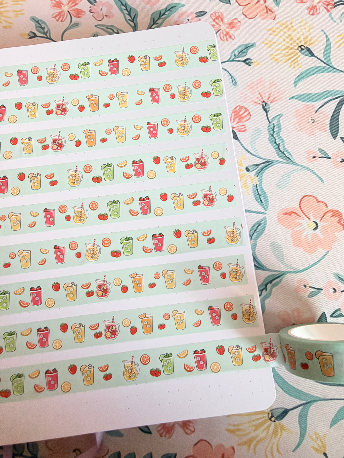 15mm Spring Lemonade Washi Tape