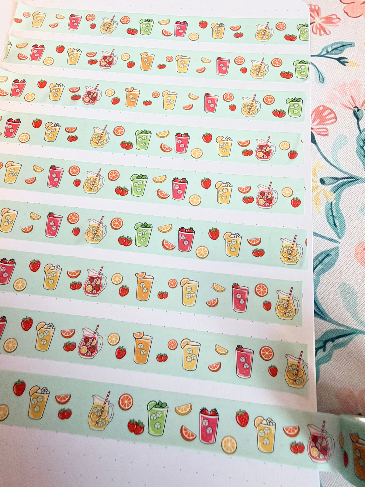 15mm Spring Lemonade Washi Tape