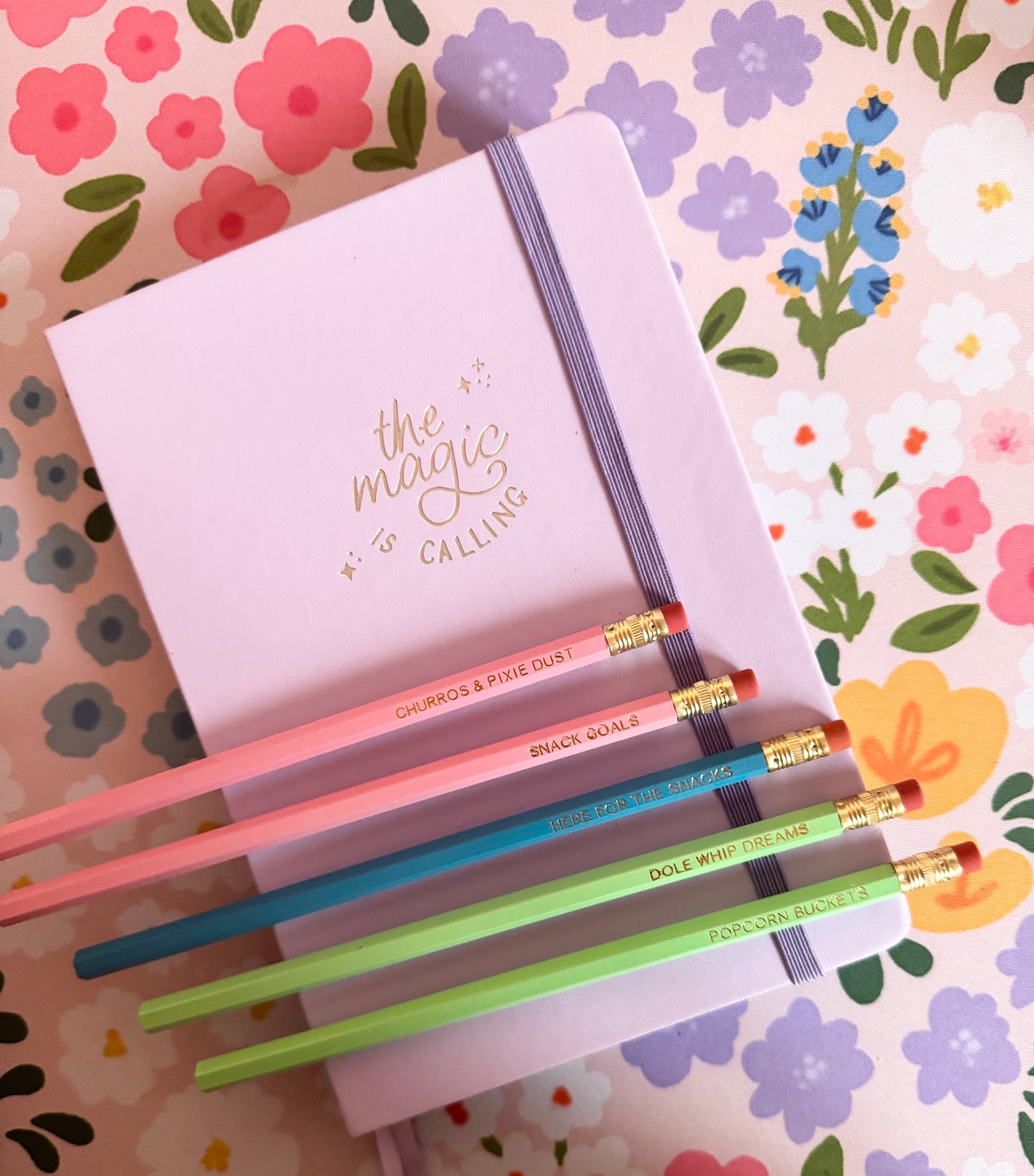 Snack Goals Pencils Set of 5 - Choose Your Foil