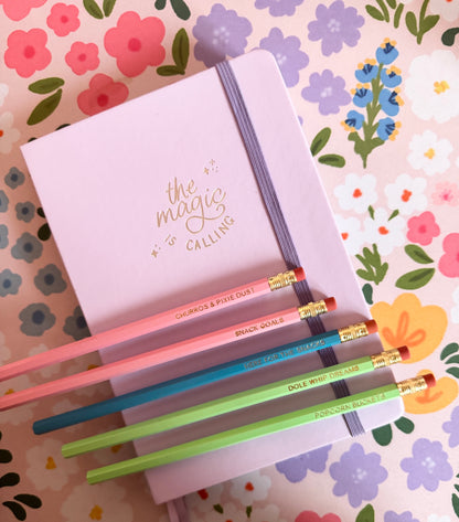 Snack Goals Pencils Set of 5 - Choose Your Foil