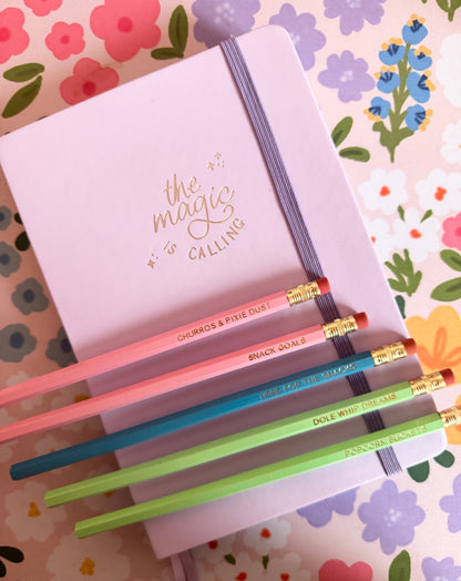 Snack Goals Pencils Set of 5 - Choose Your Foil