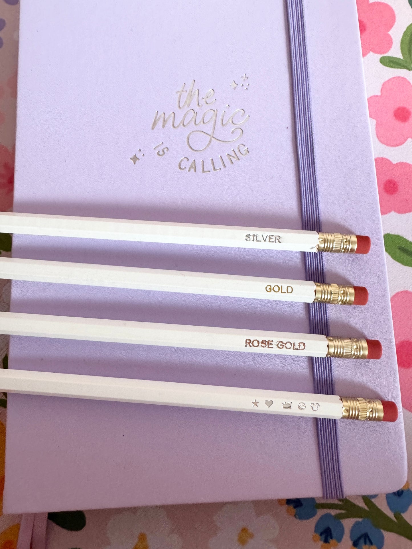 Evil Villains Pencils Set of 5 - Choose Your Foil