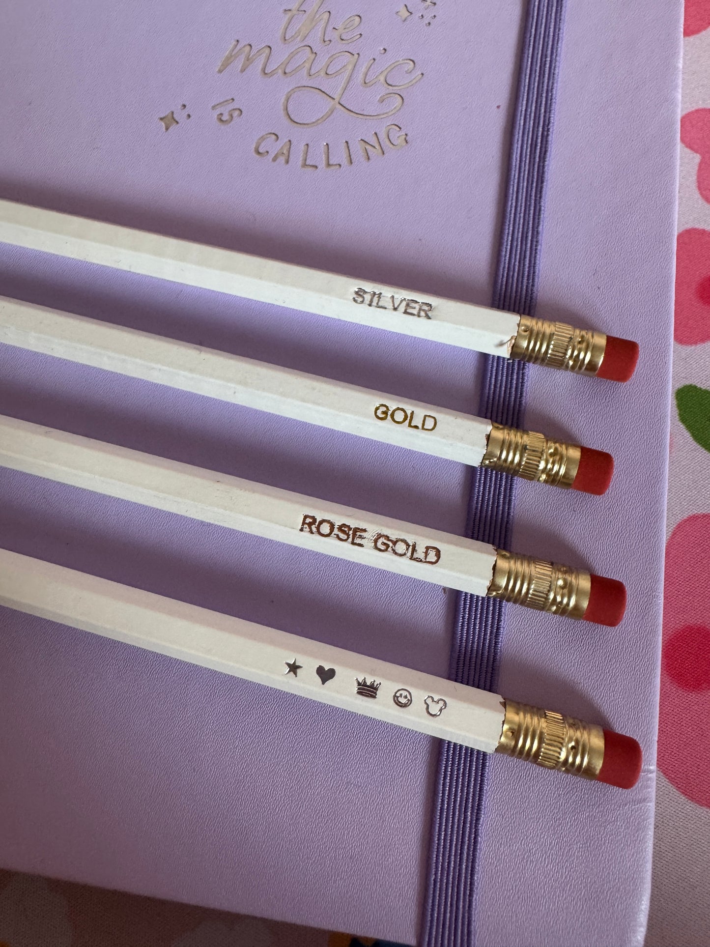 Castle Dreams Pencils Set of 5 - Choose Your Foil