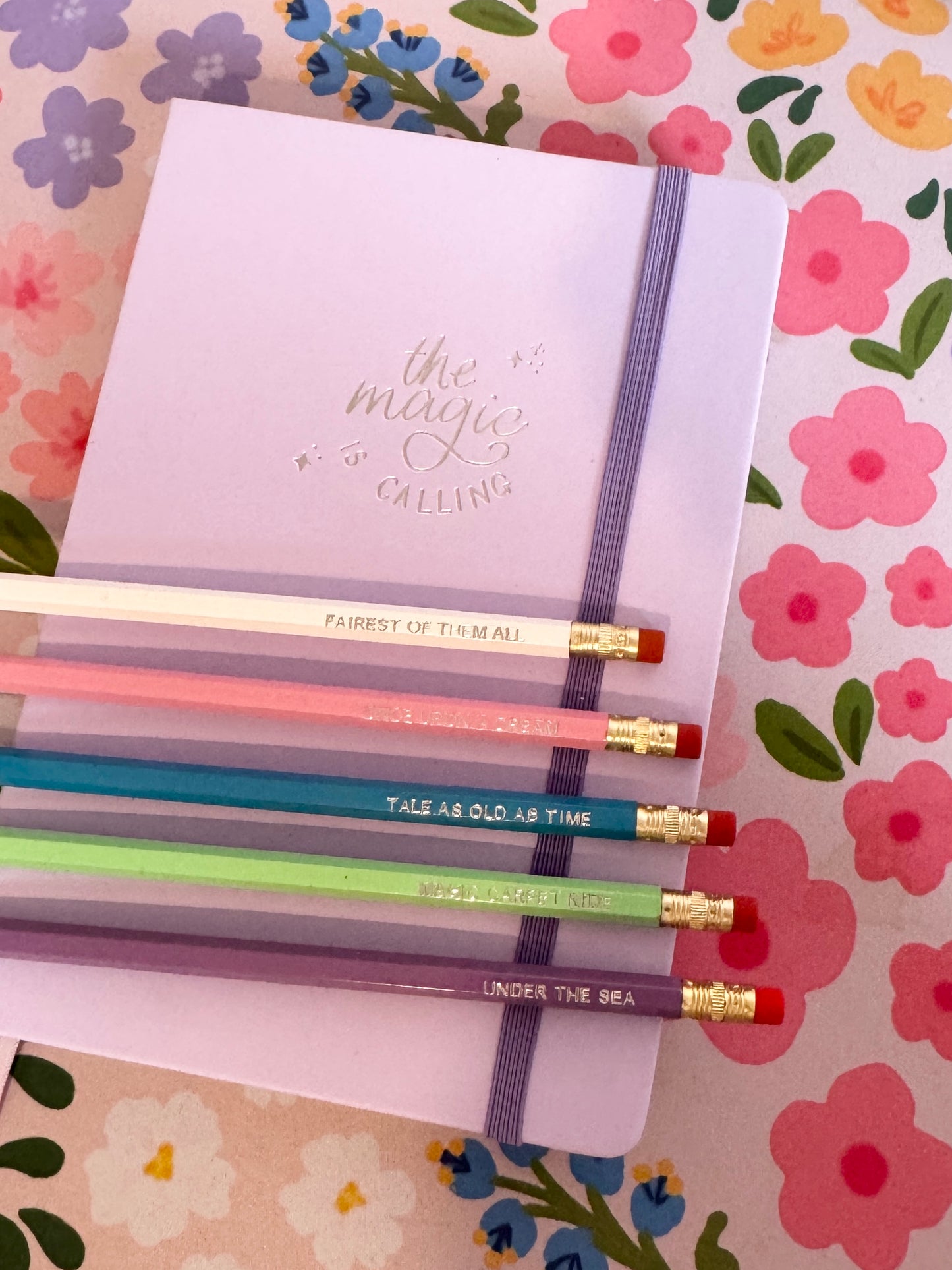 Once Upon A Time Pencils Set of 5 - Choose Your Foil