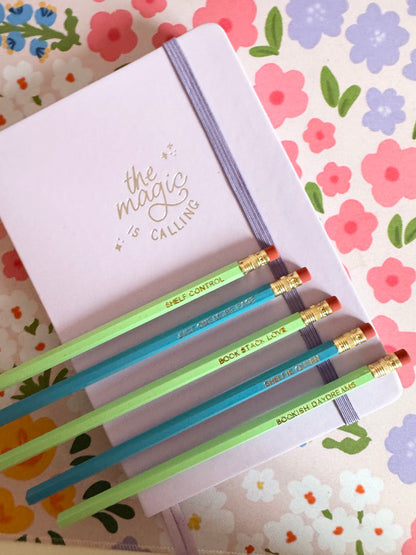 Shelf Goals Pencils Set of 5 - Choose Your Foil