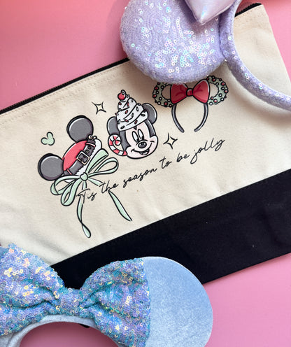 'tis the season Pouch