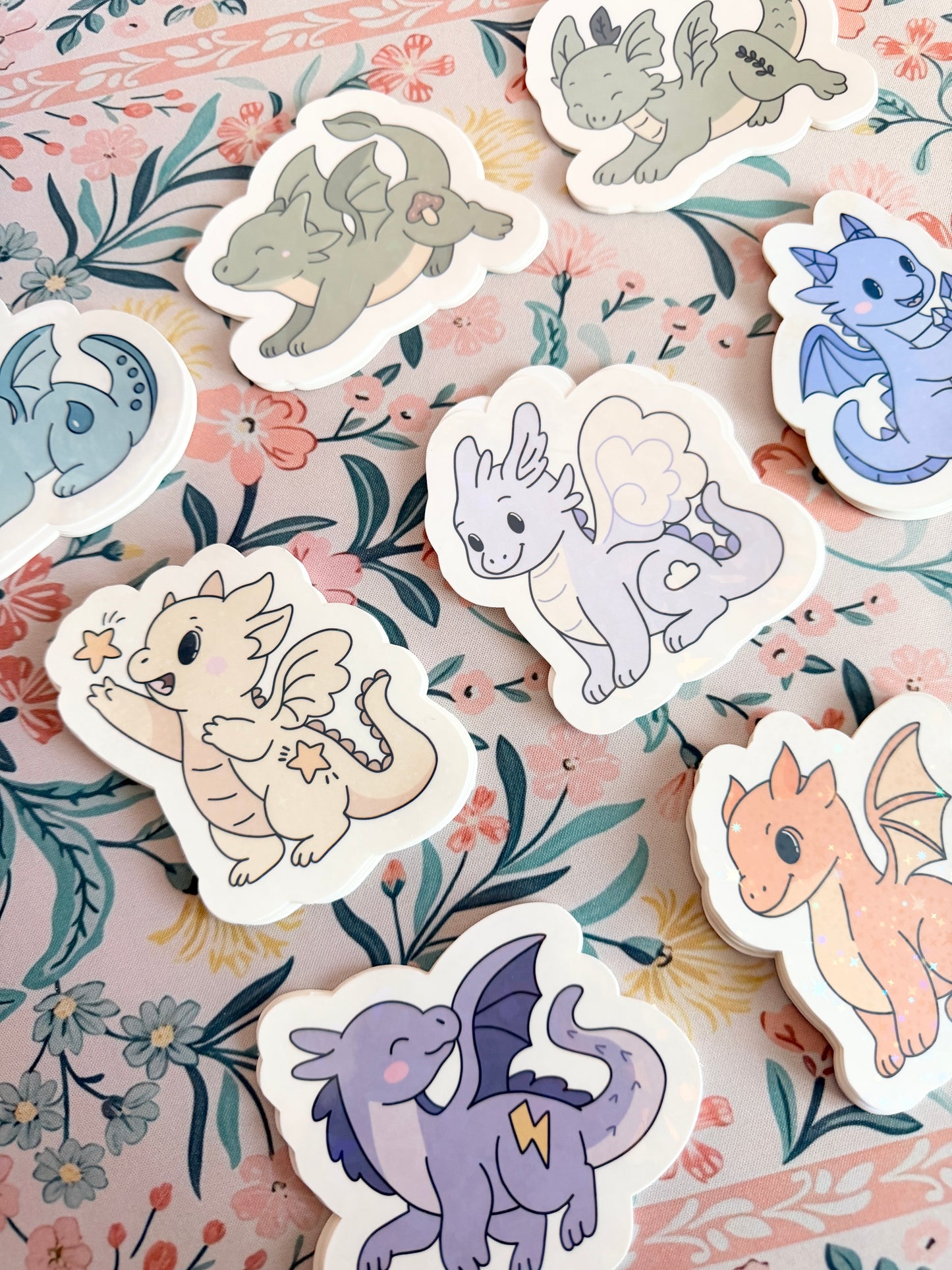 Earth Dragon Vinyl Sticker