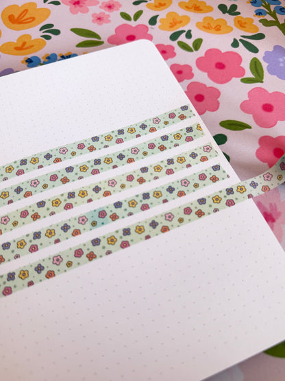 10mm Spring Daisies Washi Tape