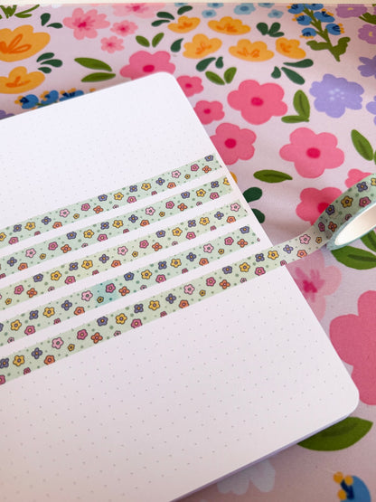 10mm Spring Daisies Washi Tape