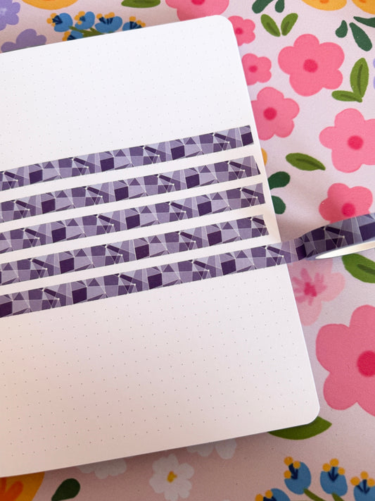 10mm Purple Wall Washi Tape