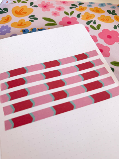 10mm Bubblegum Wall Washi Tape
