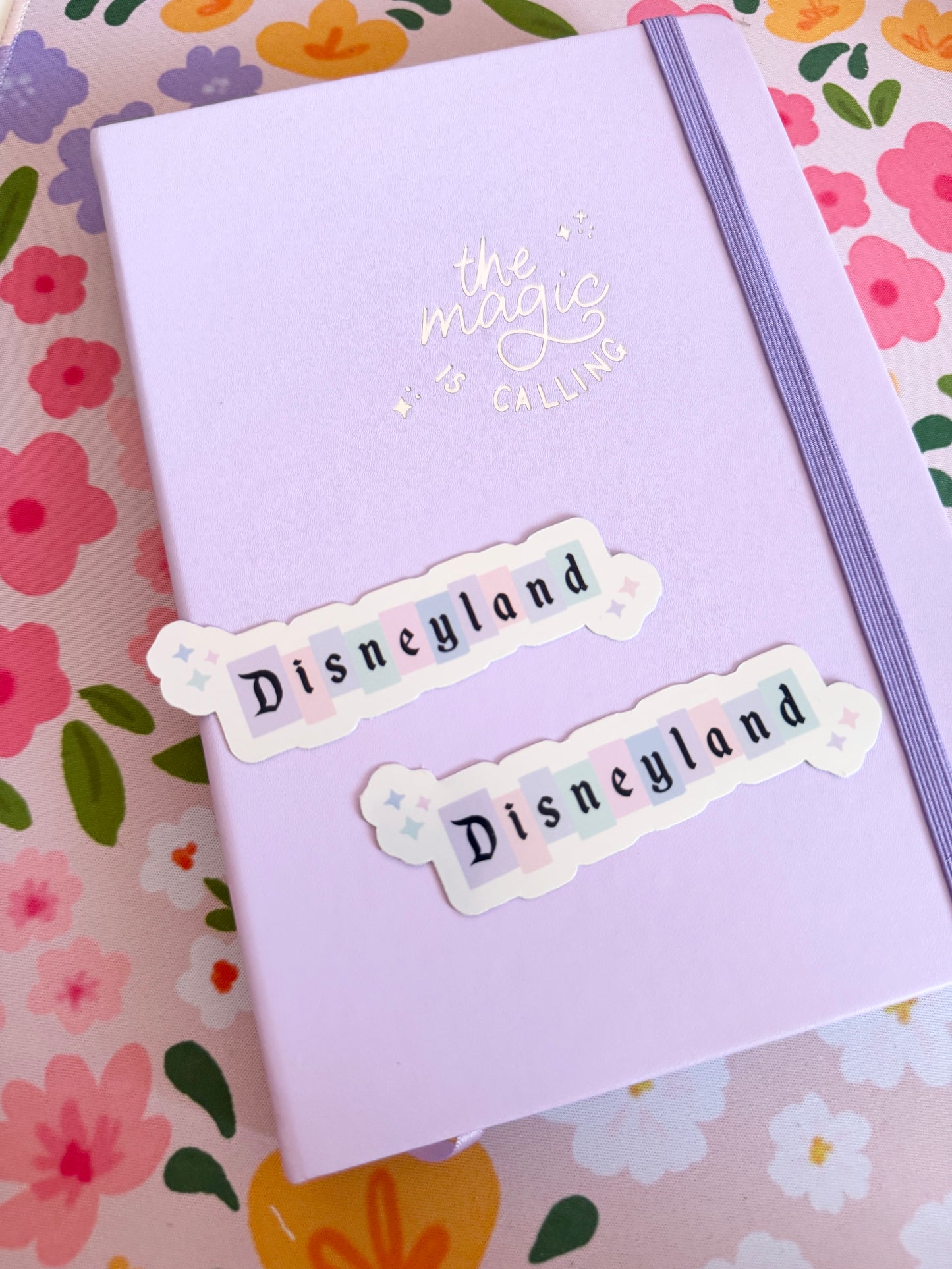 Magical Land Sign Holographic Sticker