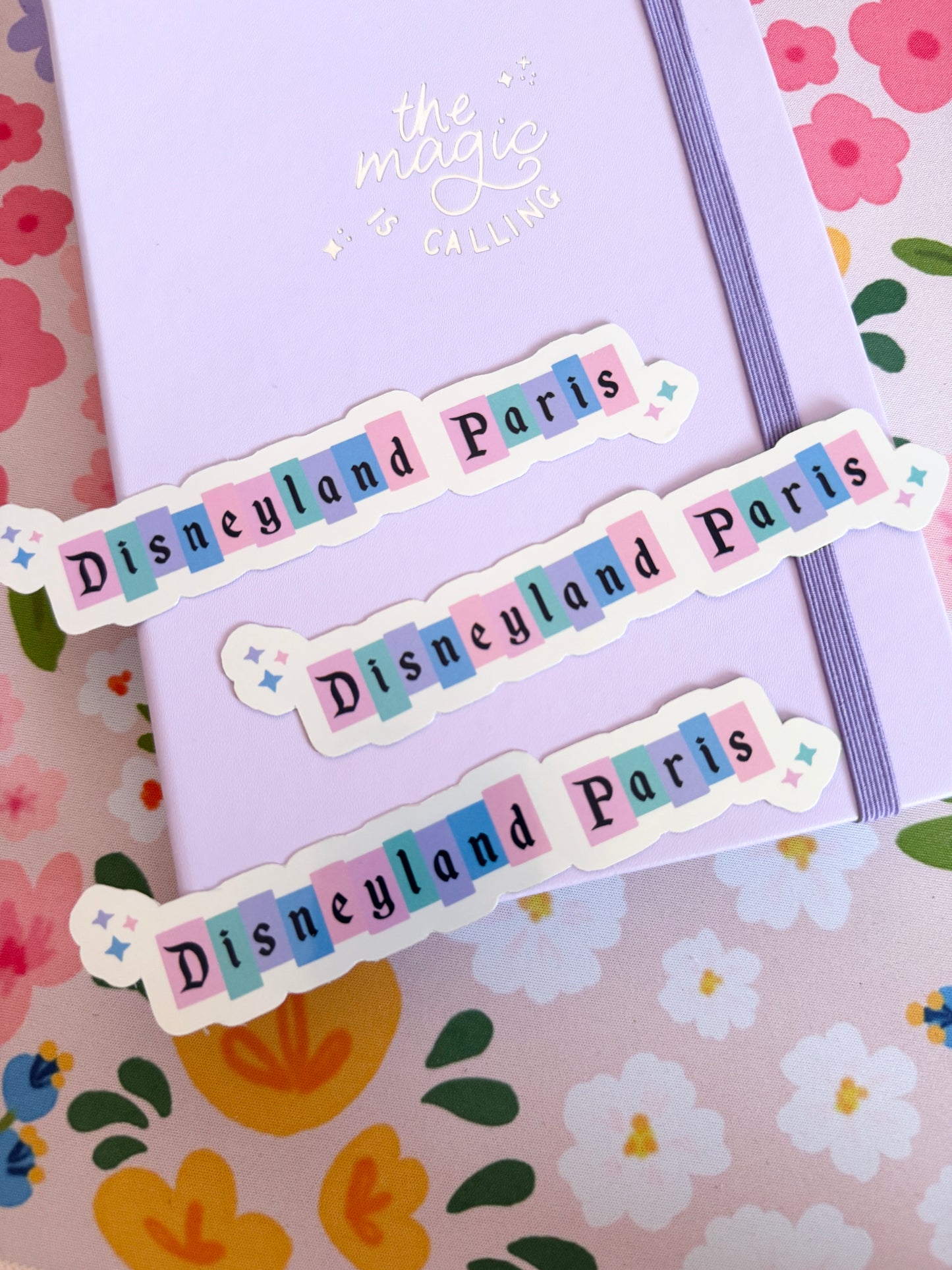 Magical Dream Land Sign Holographic Sticker