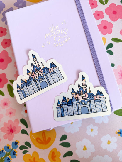 Magical Land Castle Holographic Sticker
