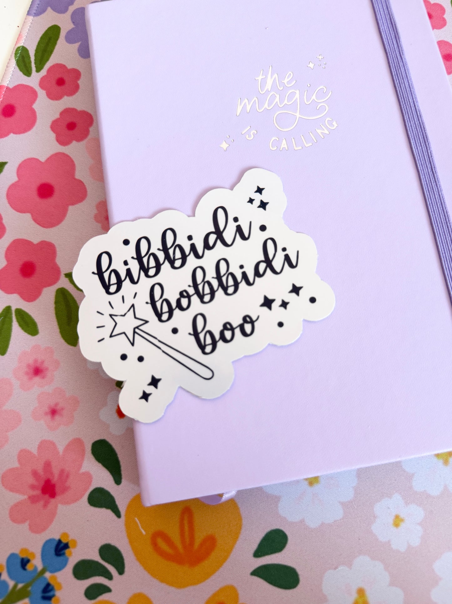 Bibbidi Holographic Sticker