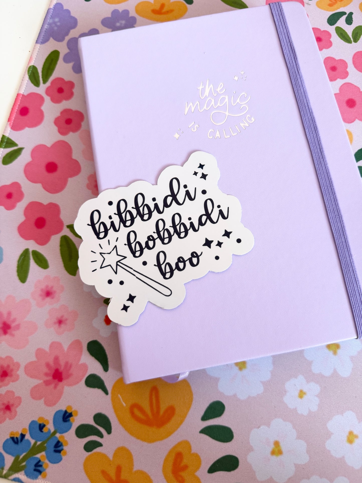 Bibbidi Holographic Sticker