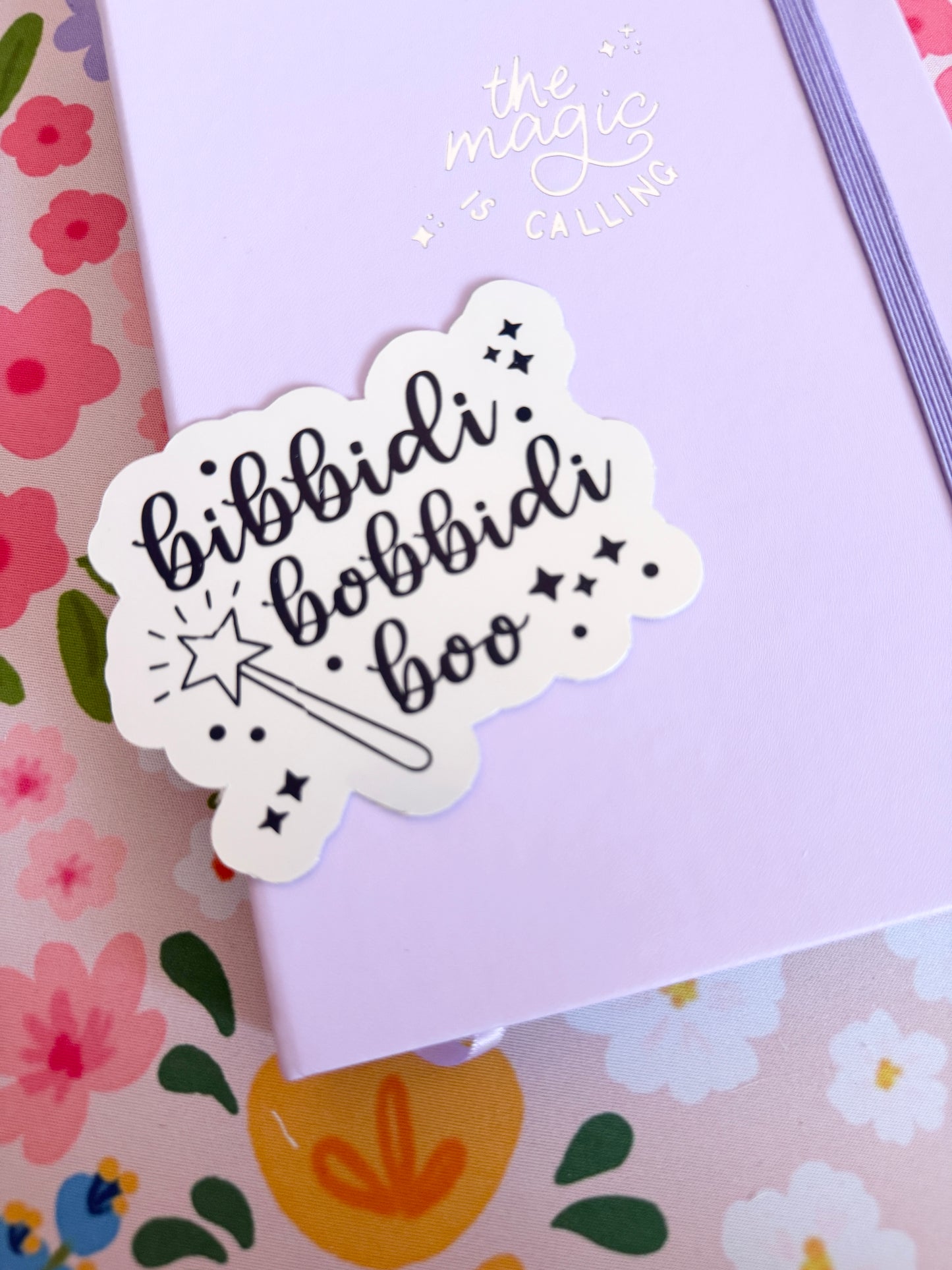 Bibbidi Holographic Sticker