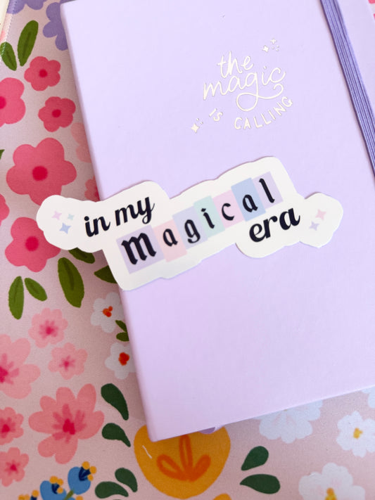 In My Magical Era Holographic Sticker