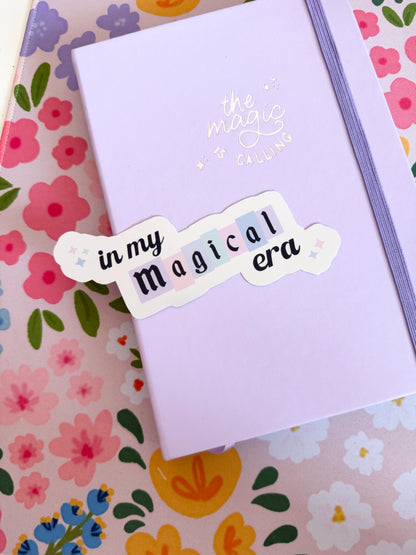 In My Magical Era Holographic Sticker