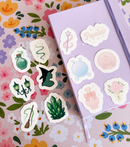 The Emerald City Clear Sticker Pack