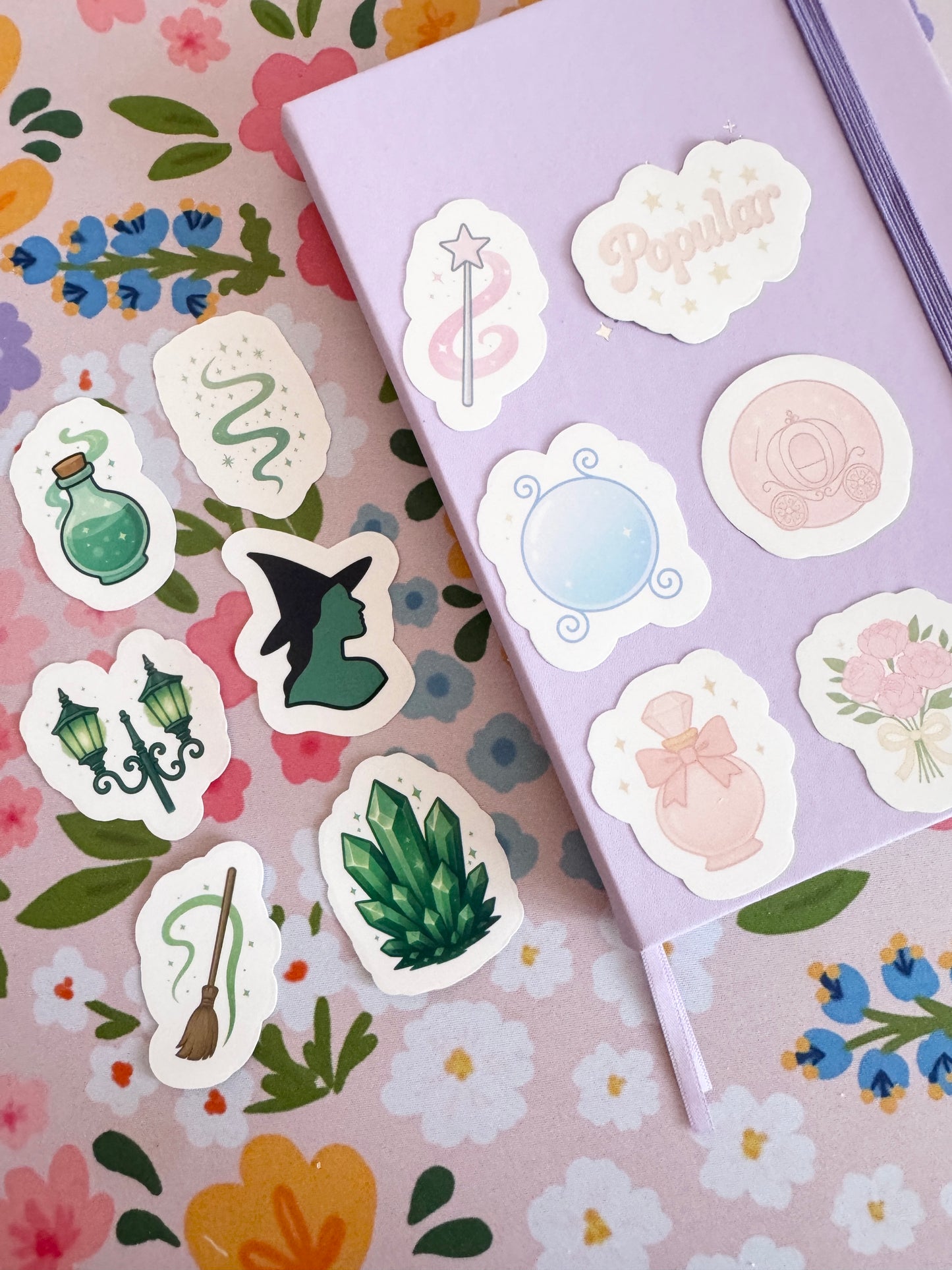 The Emerald City Clear Sticker Pack