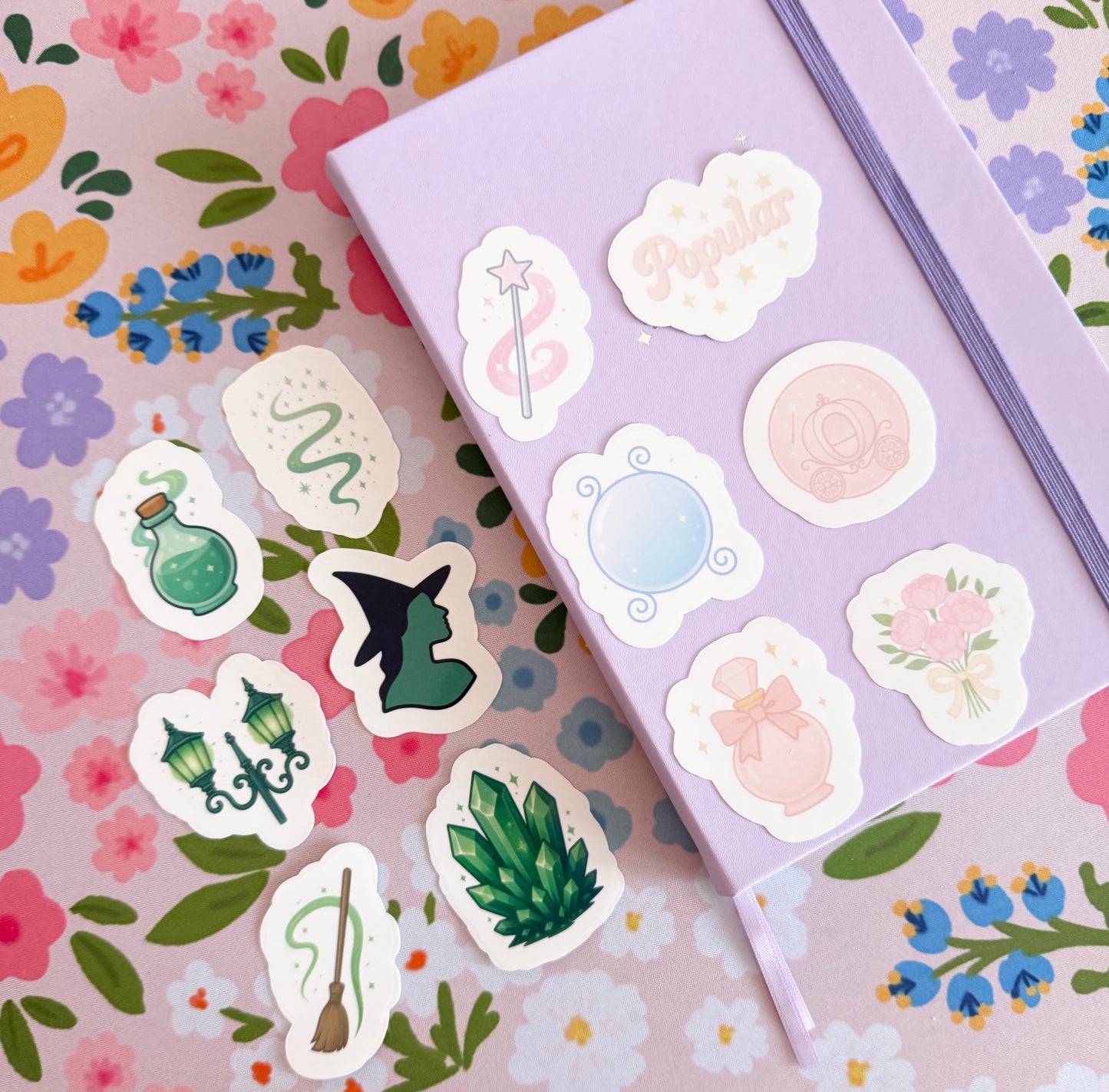 The Emerald City Clear Sticker Pack