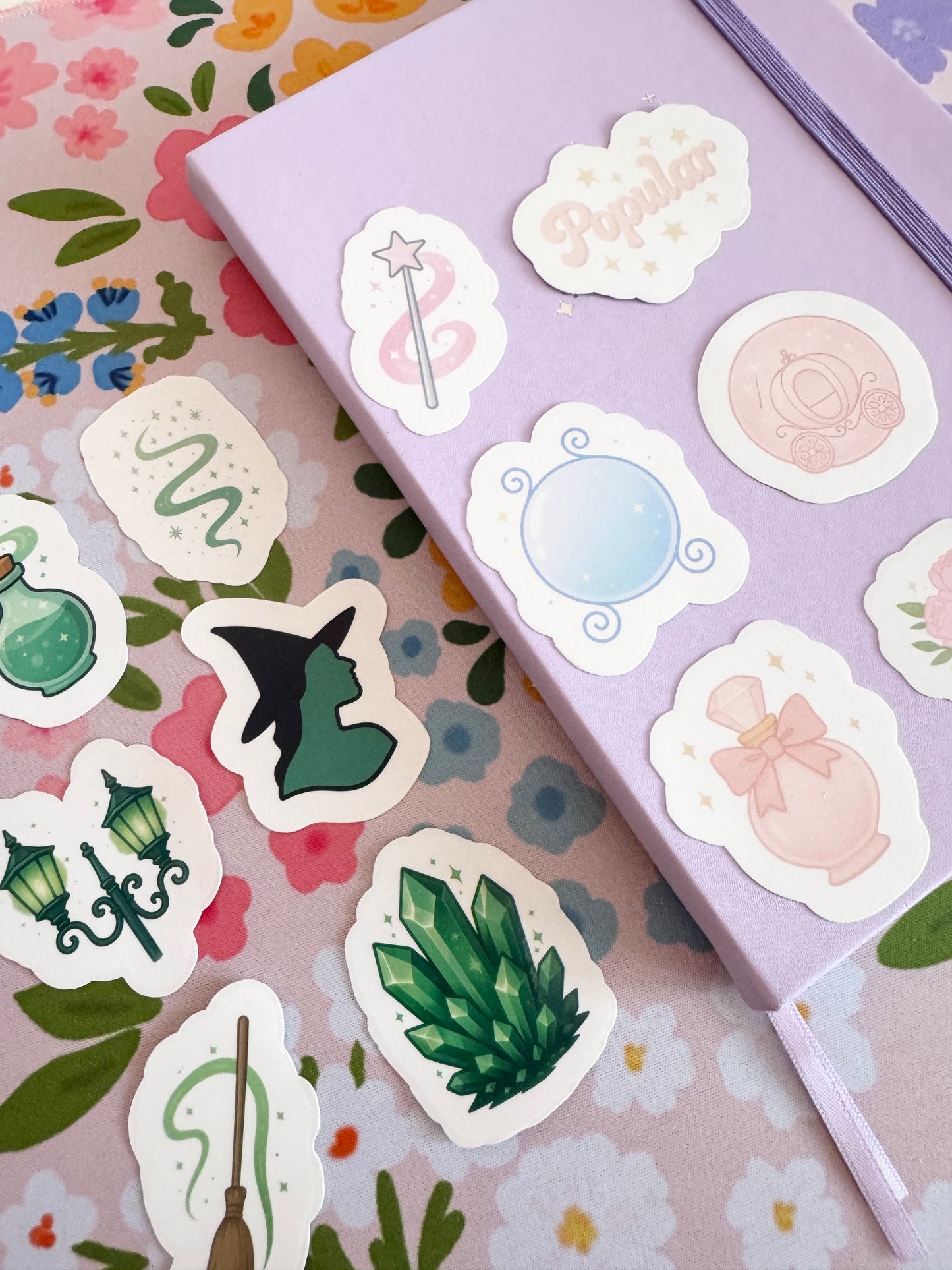 The Emerald City Clear Sticker Pack