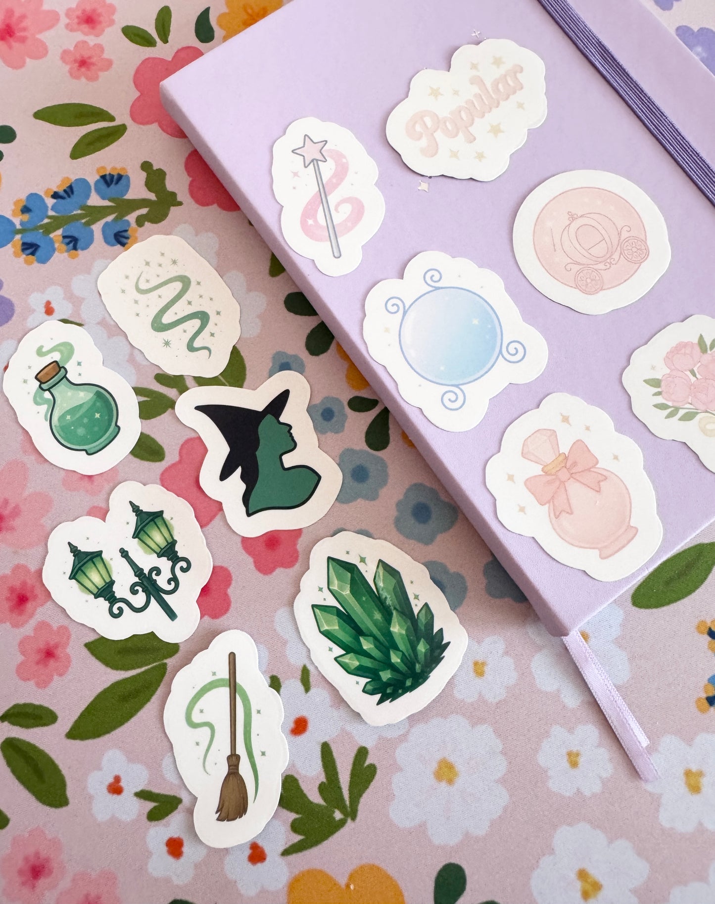 The Emerald City Clear Sticker Pack