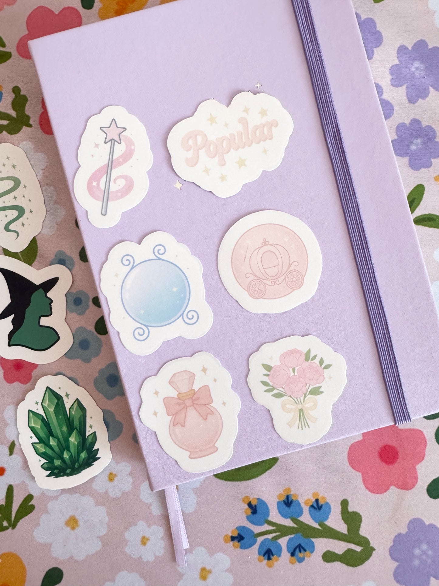 The Emerald City Clear Sticker Pack