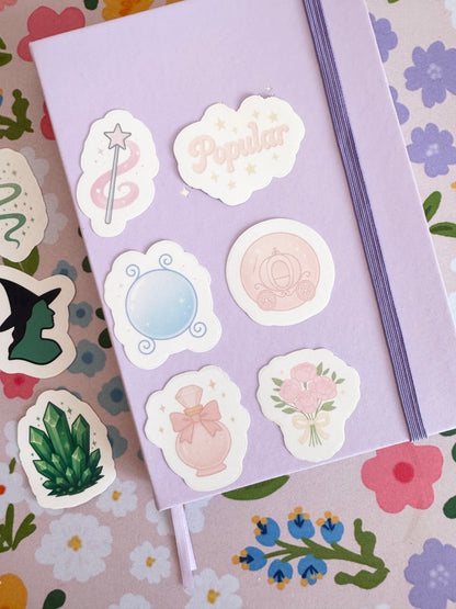 The Emerald City Clear Sticker Pack