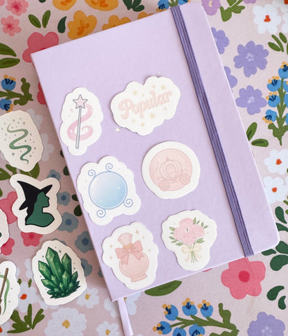 The Emerald City Clear Sticker Pack