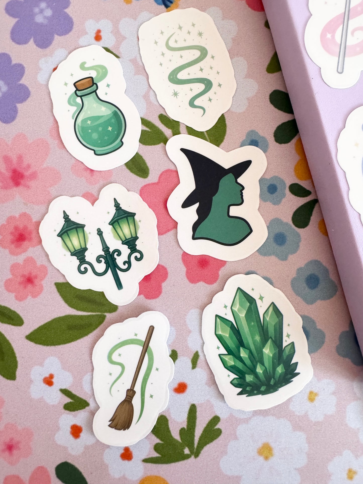 The Emerald City Clear Sticker Pack