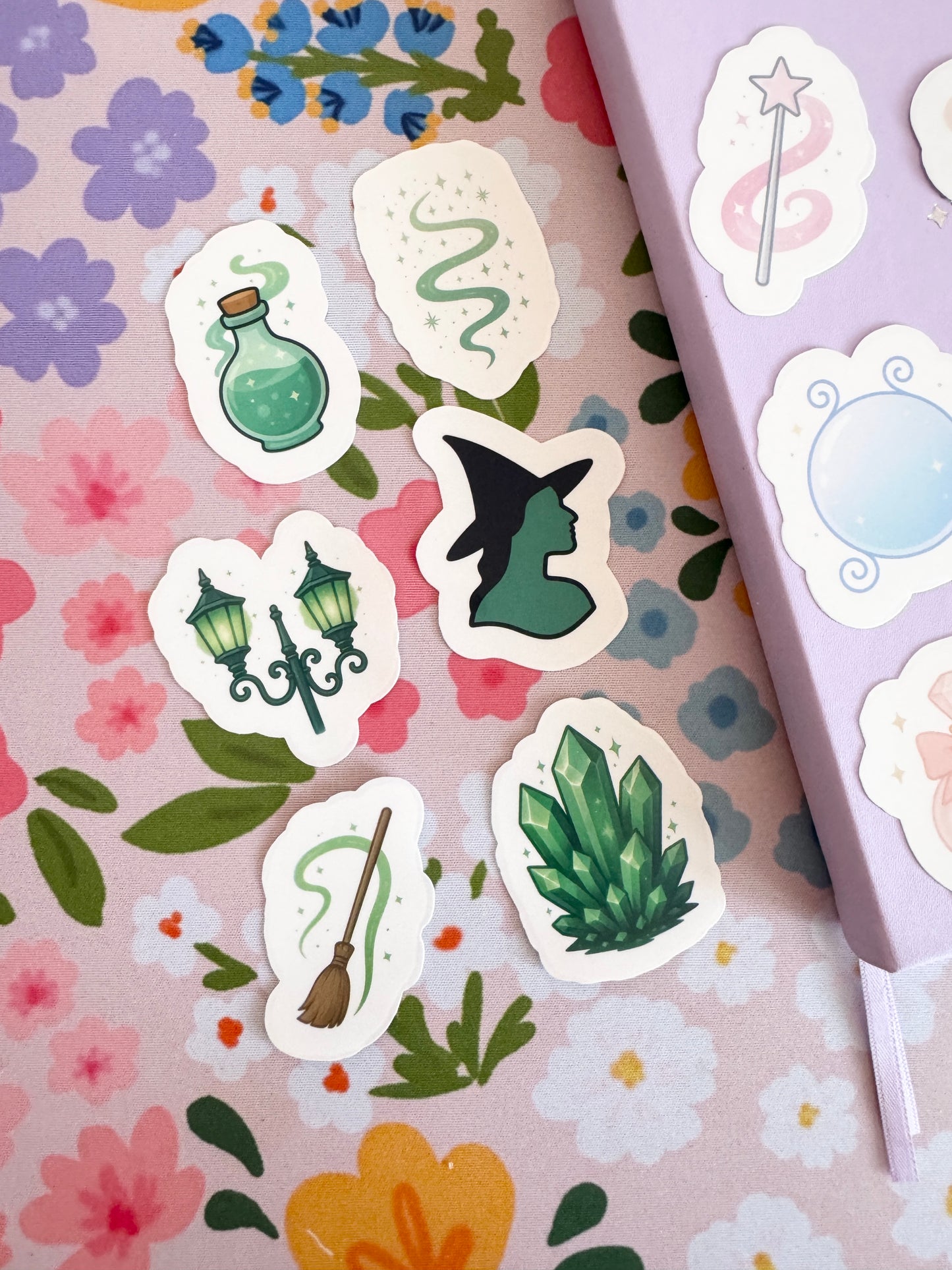 The Emerald City Clear Sticker Pack