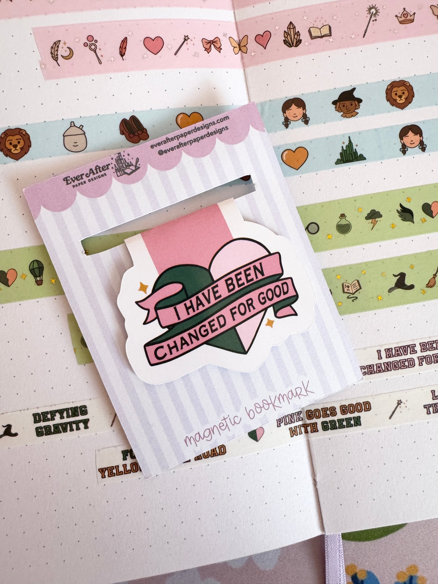 Changed For Good Magnetic Bookmark