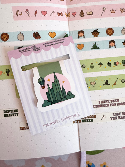 Emerald City Magnetic Bookmark