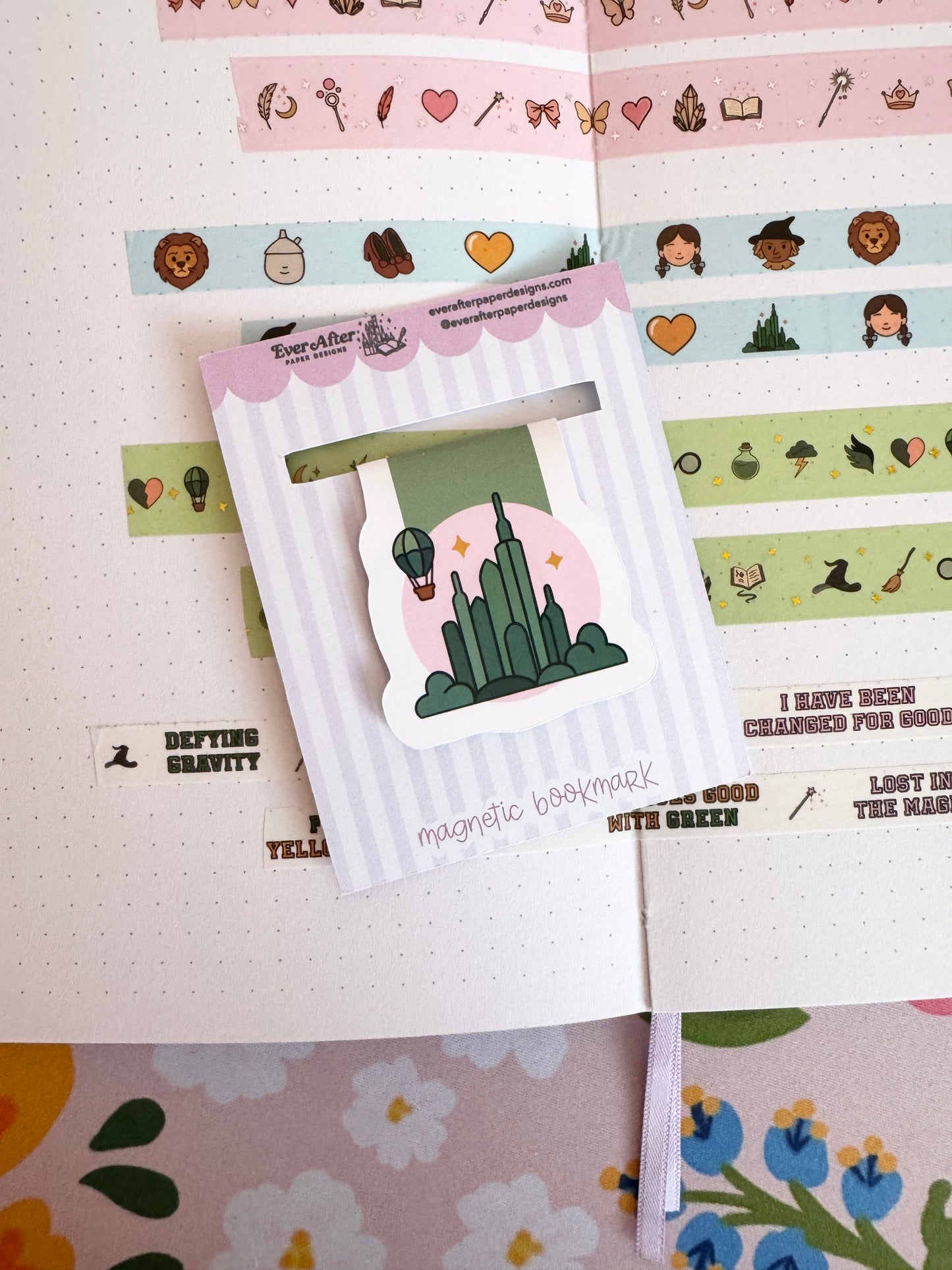 Emerald City Magnetic Bookmark