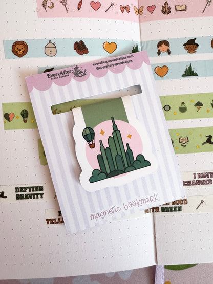 Emerald City Magnetic Bookmark