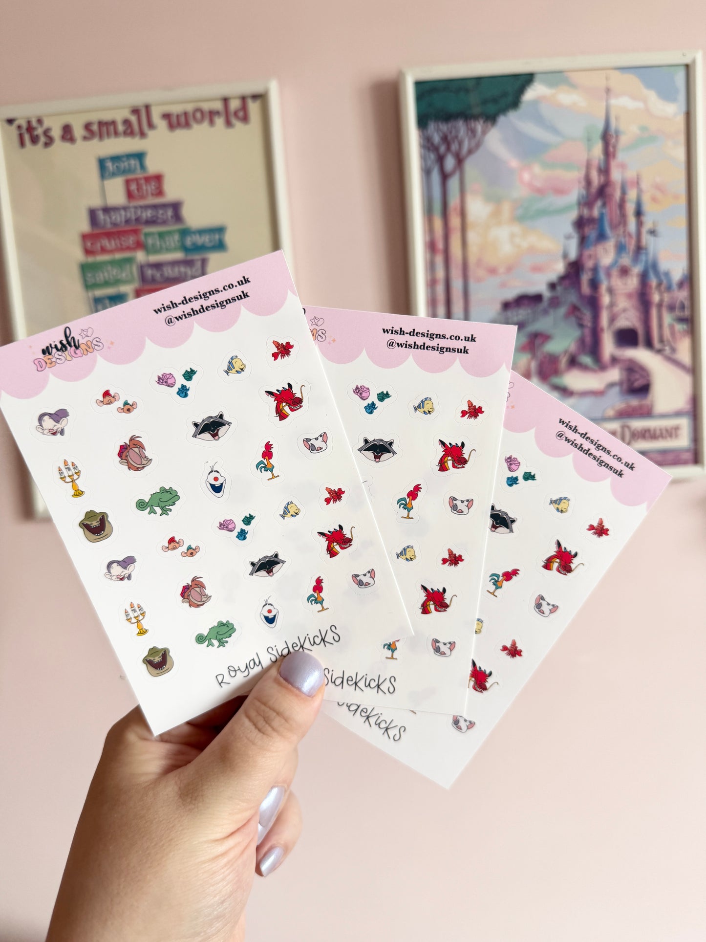 Royal Sidekicks Vinyl Sticker Sheet