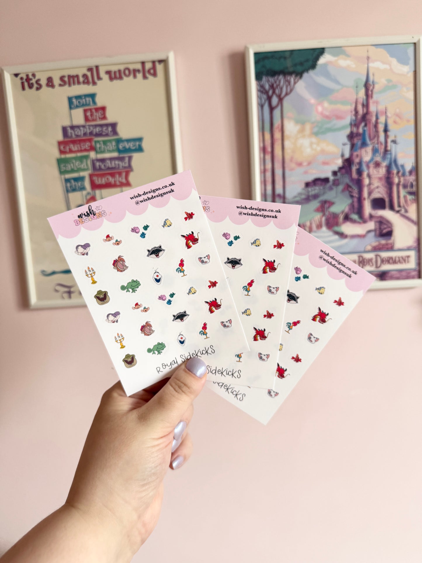 Royal Sidekicks Vinyl Sticker Sheet