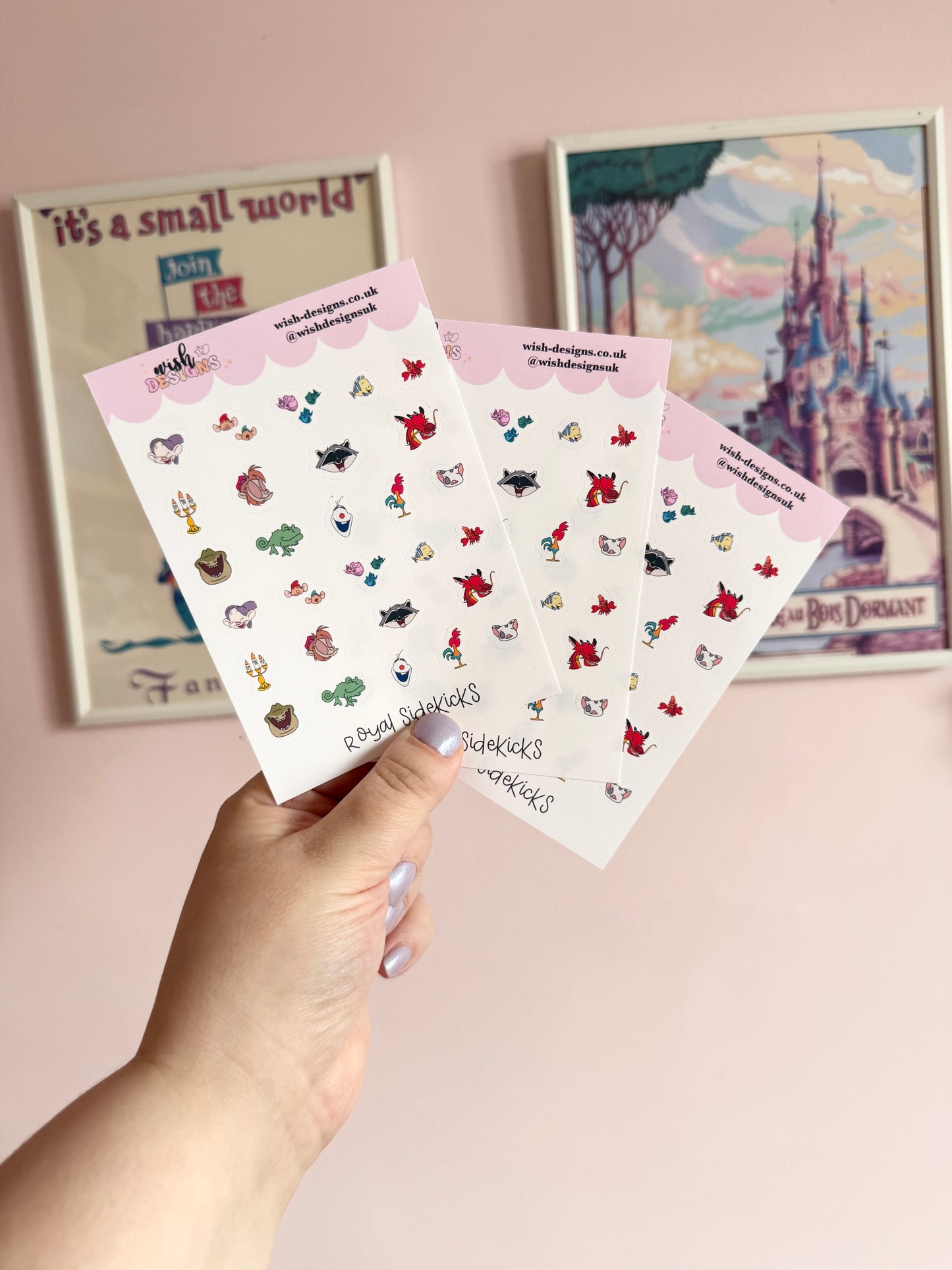 Royal Sidekicks Vinyl Sticker Sheet
