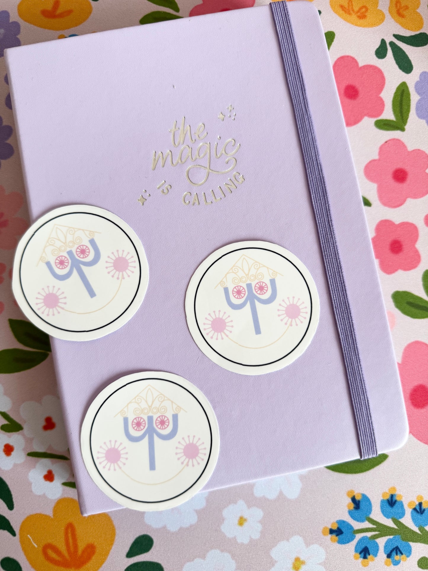 Small World Clock Clear Sticker