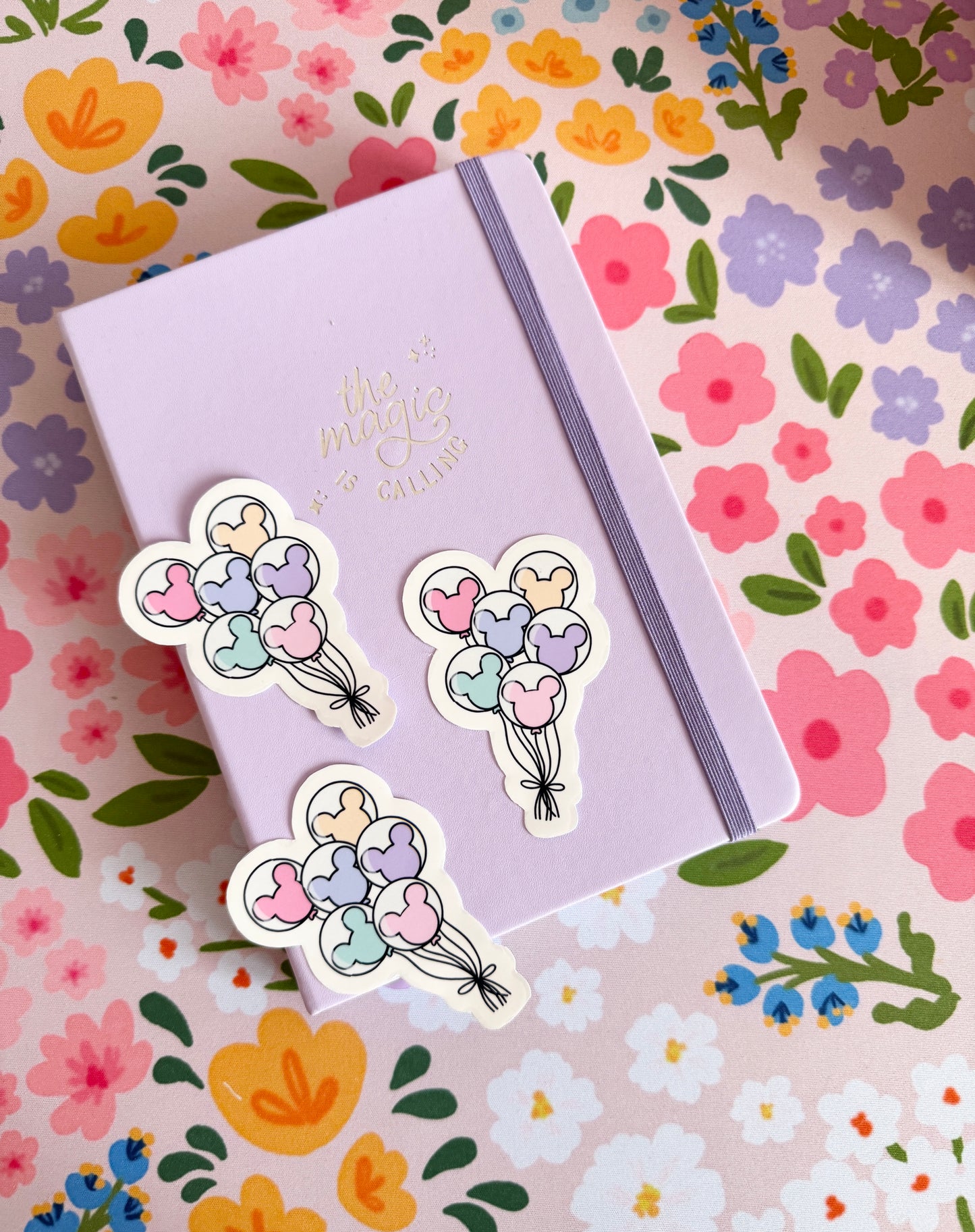 Magical Balloons Clear Sticker