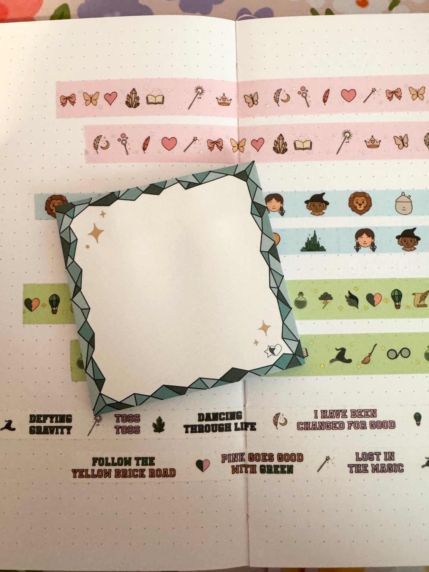 Green Witch Sticky Notes