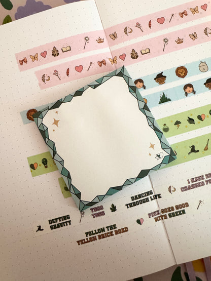 Green Witch Sticky Notes