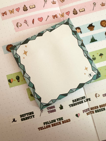 Green Witch Sticky Notes
