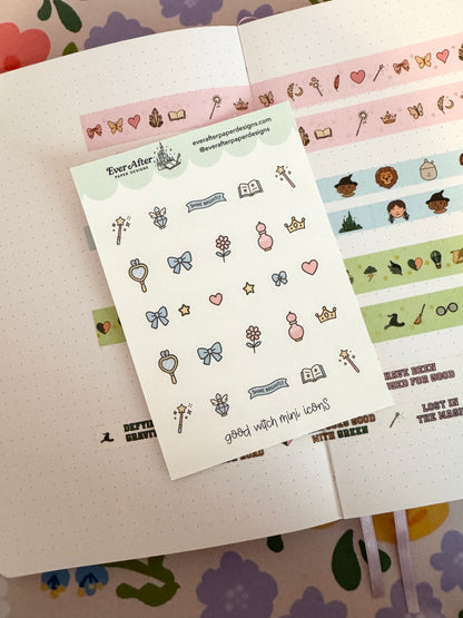 Good Witch Mini Icons Sticker Sheet