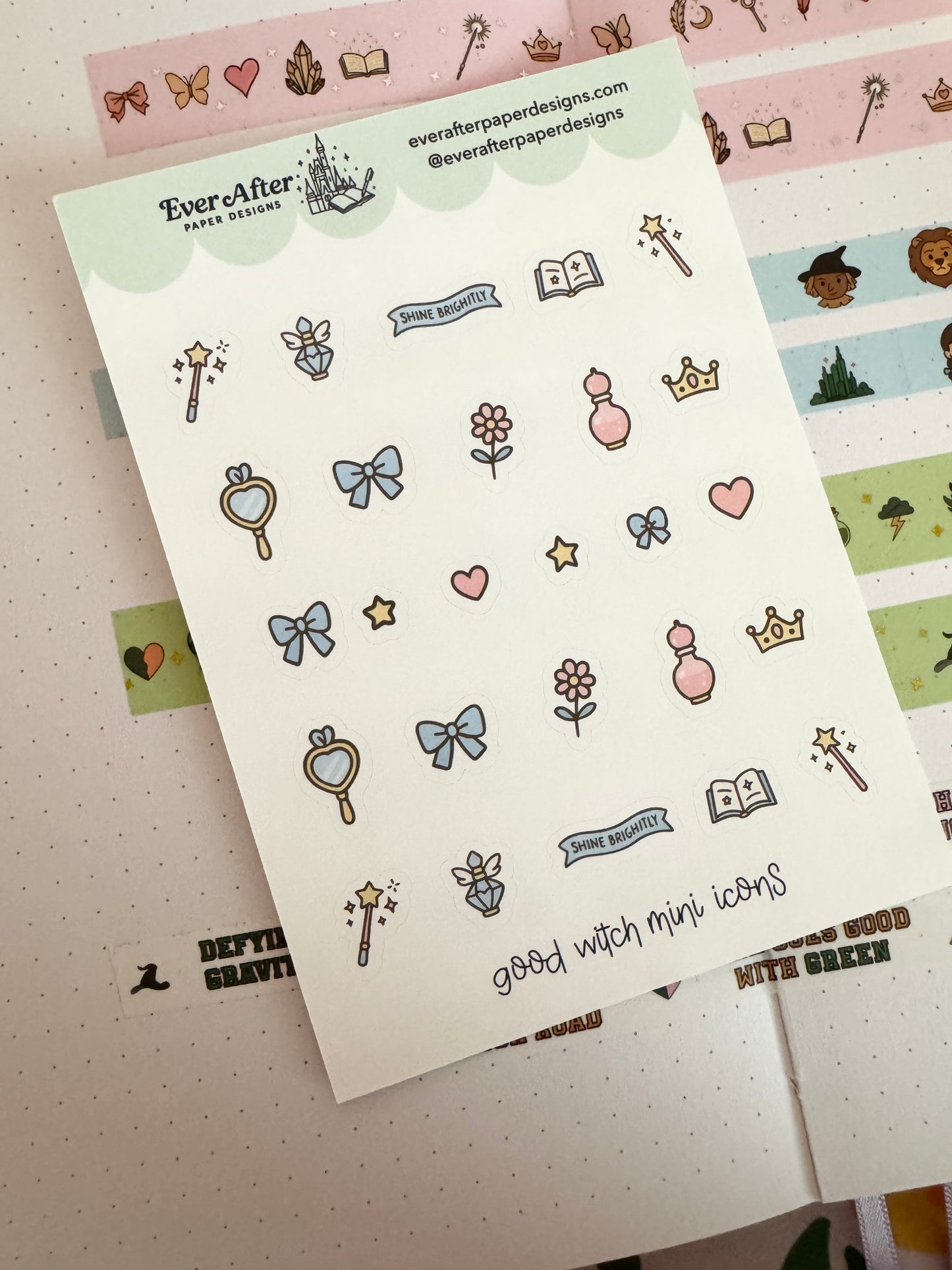 Good Witch Mini Icons Sticker Sheet