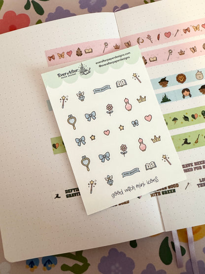 Good Witch Mini Icons Sticker Sheet