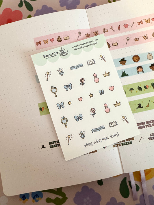 Good Witch Mini Icons Sticker Sheet