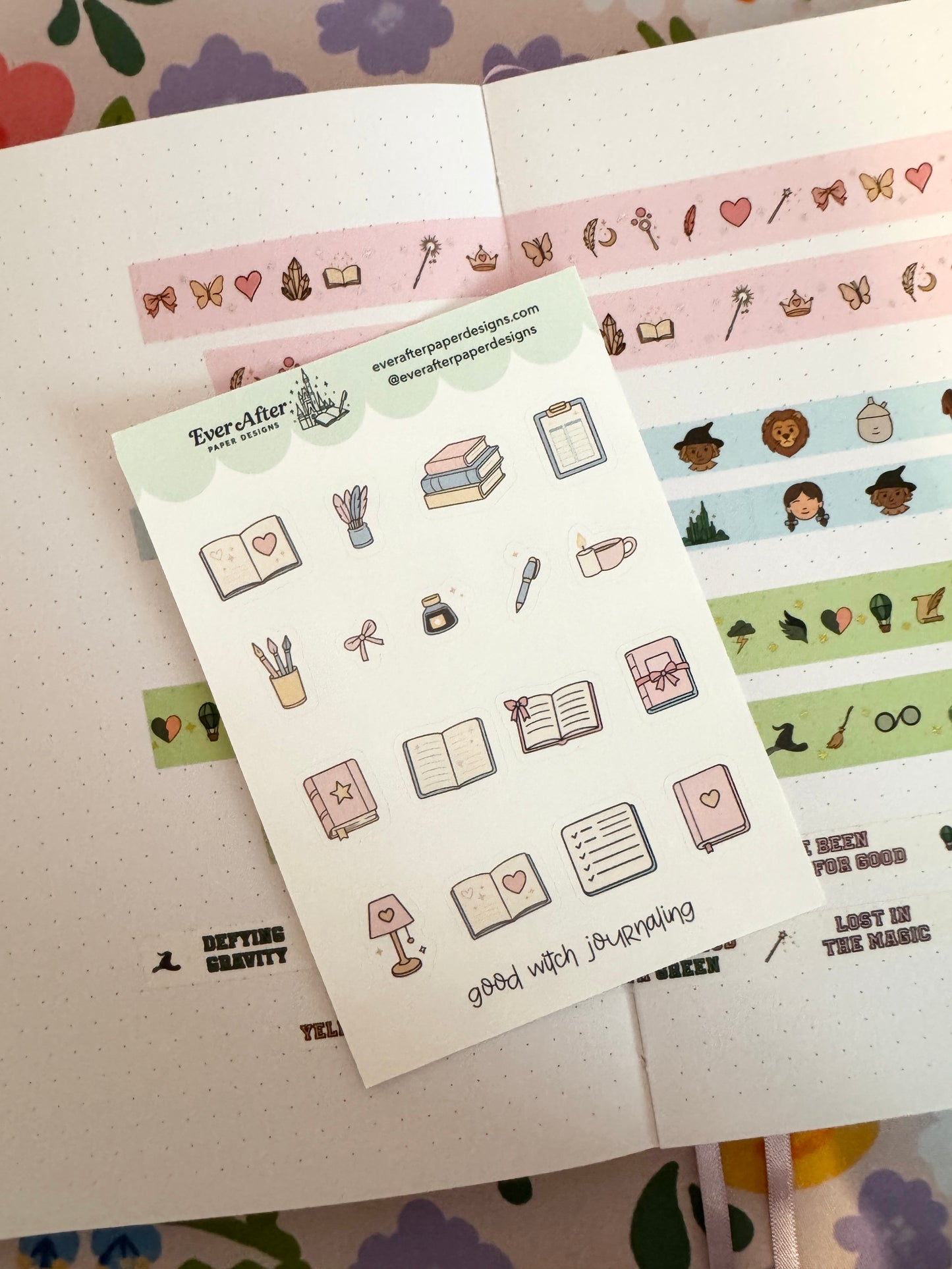 Good Witch Journaling Sticker Sheet